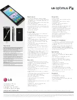 Preview for 2 page of LG AS870 Datasheet