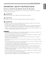 Предварительный просмотр 3 страницы LG ASN12JJT Owner'S Manual