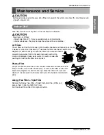 Предварительный просмотр 21 страницы LG ASUW096BUS0 Owner'S Manual