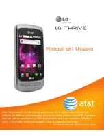 LG AT&T THRIVE (Spanish) Manual Del Usuario preview