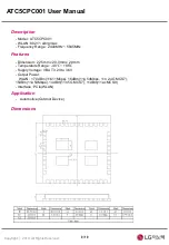 Предварительный просмотр 1 страницы LG ATC5CPC001 User Manual