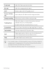 Preview for 107 page of LG Aurora Black 128GB User Manual