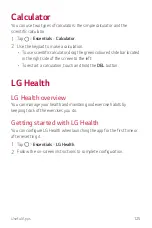 Preview for 127 page of LG Aurora Black 128GB User Manual