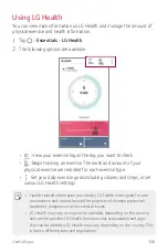 Preview for 128 page of LG Aurora Black 128GB User Manual