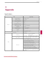 Предварительный просмотр 71 страницы LG AVS2400 Owner'S Manual