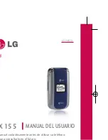 Preview for 1 page of LG AX155 (Spanish) Manual Del Usuario