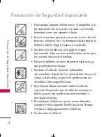 Preview for 3 page of LG AX155 (Spanish) Manual Del Usuario