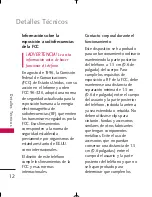 Preview for 13 page of LG AX155 (Spanish) Manual Del Usuario