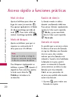 Preview for 21 page of LG AX155 (Spanish) Manual Del Usuario