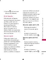 Preview for 22 page of LG AX155 (Spanish) Manual Del Usuario