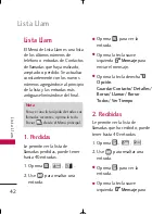 Preview for 43 page of LG AX155 (Spanish) Manual Del Usuario