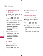 Preview for 45 page of LG AX155 (Spanish) Manual Del Usuario