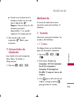 Preview for 50 page of LG AX155 (Spanish) Manual Del Usuario