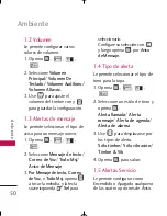 Preview for 51 page of LG AX155 (Spanish) Manual Del Usuario