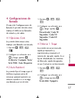 Preview for 58 page of LG AX155 (Spanish) Manual Del Usuario