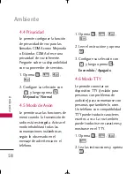 Preview for 59 page of LG AX155 (Spanish) Manual Del Usuario