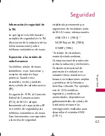 Preview for 64 page of LG AX155 (Spanish) Manual Del Usuario