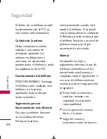 Preview for 65 page of LG AX155 (Spanish) Manual Del Usuario