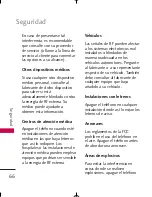 Preview for 67 page of LG AX155 (Spanish) Manual Del Usuario