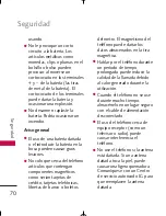 Preview for 71 page of LG AX155 (Spanish) Manual Del Usuario