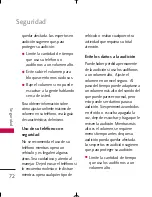 Preview for 73 page of LG AX155 (Spanish) Manual Del Usuario