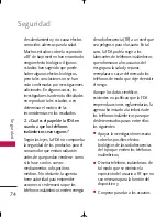 Preview for 75 page of LG AX155 (Spanish) Manual Del Usuario