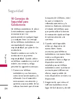 Preview for 85 page of LG AX155 (Spanish) Manual Del Usuario