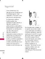 Preview for 93 page of LG AX155 (Spanish) Manual Del Usuario