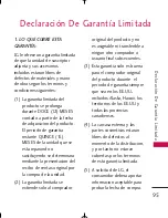 Preview for 96 page of LG AX155 (Spanish) Manual Del Usuario