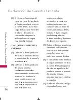 Preview for 97 page of LG AX155 (Spanish) Manual Del Usuario