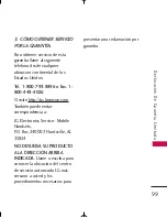 Preview for 100 page of LG AX155 (Spanish) Manual Del Usuario