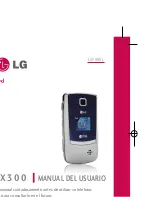 LG AX300 (Spanish) Manual Del Usuario preview