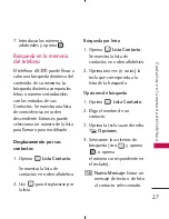 Preview for 29 page of LG AX300 (Spanish) Manual Del Usuario