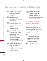 Preview for 30 page of LG AX300 (Spanish) Manual Del Usuario