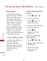 Preview for 32 page of LG AX300 (Spanish) Manual Del Usuario