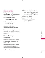 Preview for 45 page of LG AX300 (Spanish) Manual Del Usuario