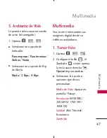 Preview for 49 page of LG AX300 (Spanish) Manual Del Usuario