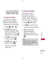 Preview for 55 page of LG AX300 (Spanish) Manual Del Usuario