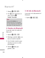 Preview for 60 page of LG AX300 (Spanish) Manual Del Usuario