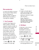 Preview for 61 page of LG AX300 (Spanish) Manual Del Usuario