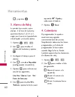 Preview for 62 page of LG AX300 (Spanish) Manual Del Usuario