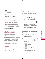 Preview for 63 page of LG AX300 (Spanish) Manual Del Usuario