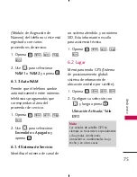 Preview for 77 page of LG AX300 (Spanish) Manual Del Usuario