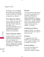 Preview for 82 page of LG AX300 (Spanish) Manual Del Usuario