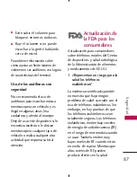 Preview for 89 page of LG AX300 (Spanish) Manual Del Usuario