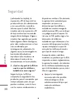 Preview for 90 page of LG AX300 (Spanish) Manual Del Usuario