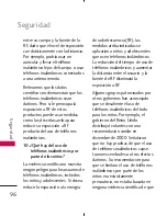 Preview for 98 page of LG AX300 (Spanish) Manual Del Usuario