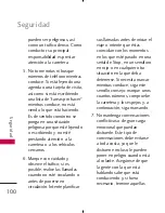 Preview for 102 page of LG AX300 (Spanish) Manual Del Usuario