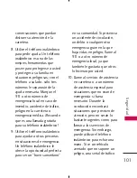 Preview for 103 page of LG AX300 (Spanish) Manual Del Usuario