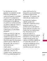 Preview for 109 page of LG AX300 (Spanish) Manual Del Usuario